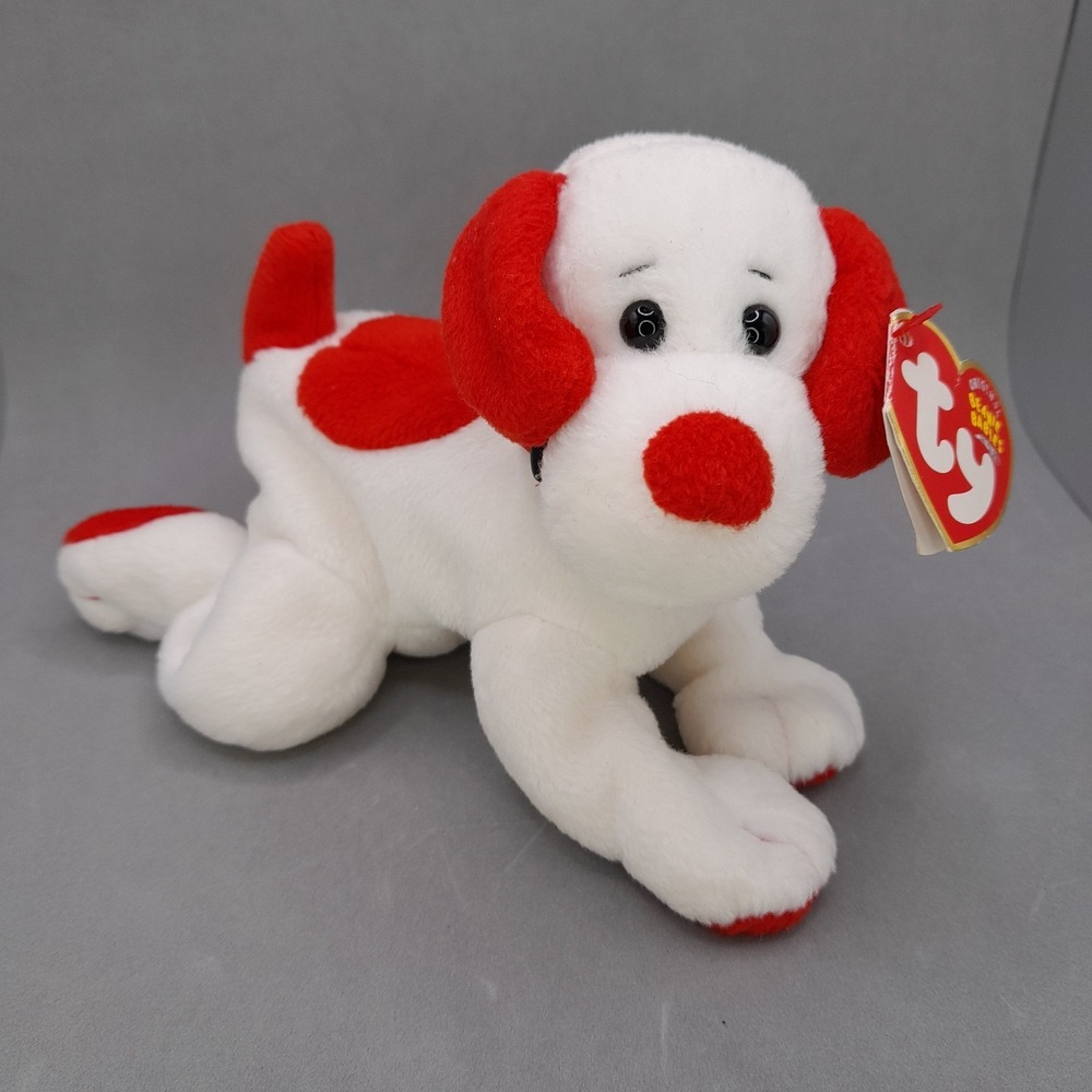TY Beanie Baby Honey-Bun Dog Plush‎ 7.5" MWMTs Stuffed Animal Toy